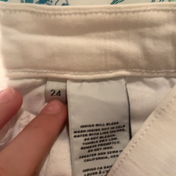 Ripped White Jeans - Picture 6 of 6